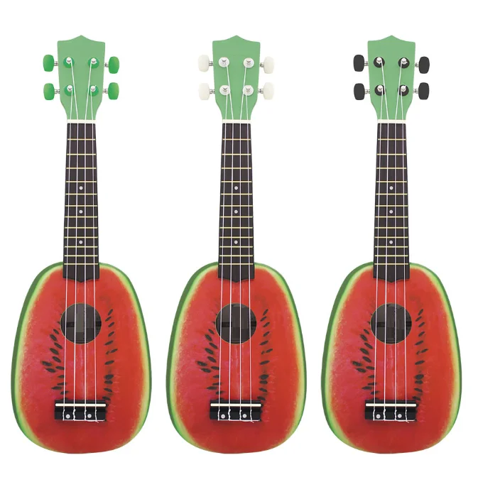 Watermelon Color Matching Small UKulele Musical Instrument