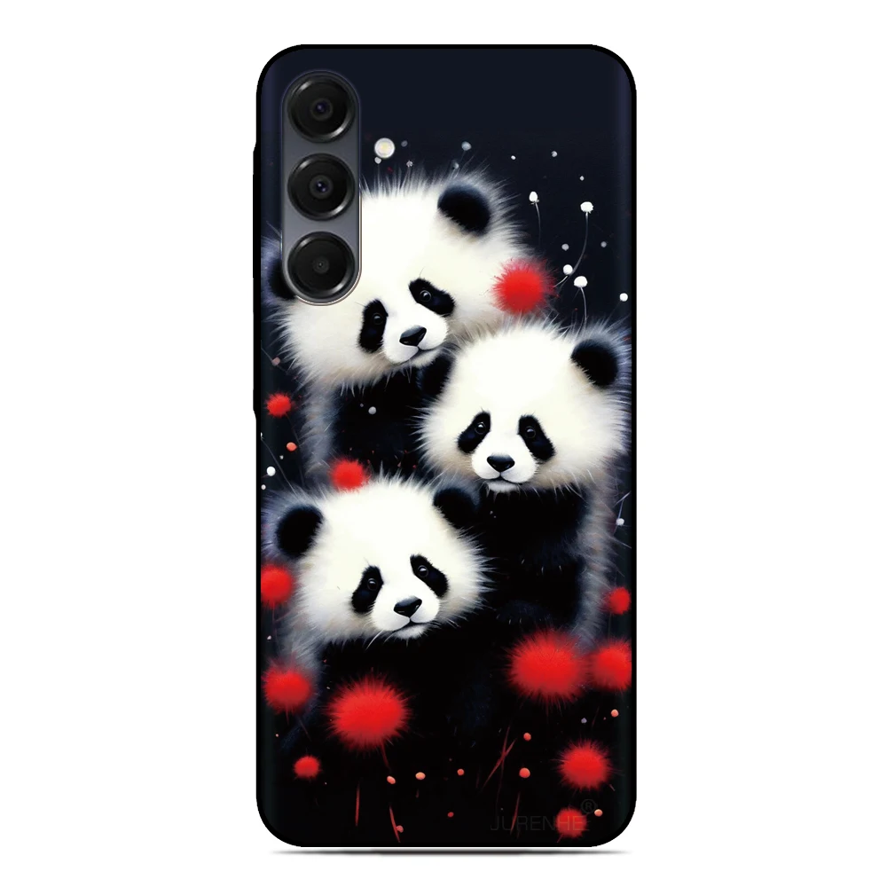 Panda Cute Back Cover For Sony Xperia 10 1 VII VI 5 II III IV V 2023 XZ5 XZ4 XZ3 XZ2 Compact XA1 XA2 TPU Soft Phone Case view 2