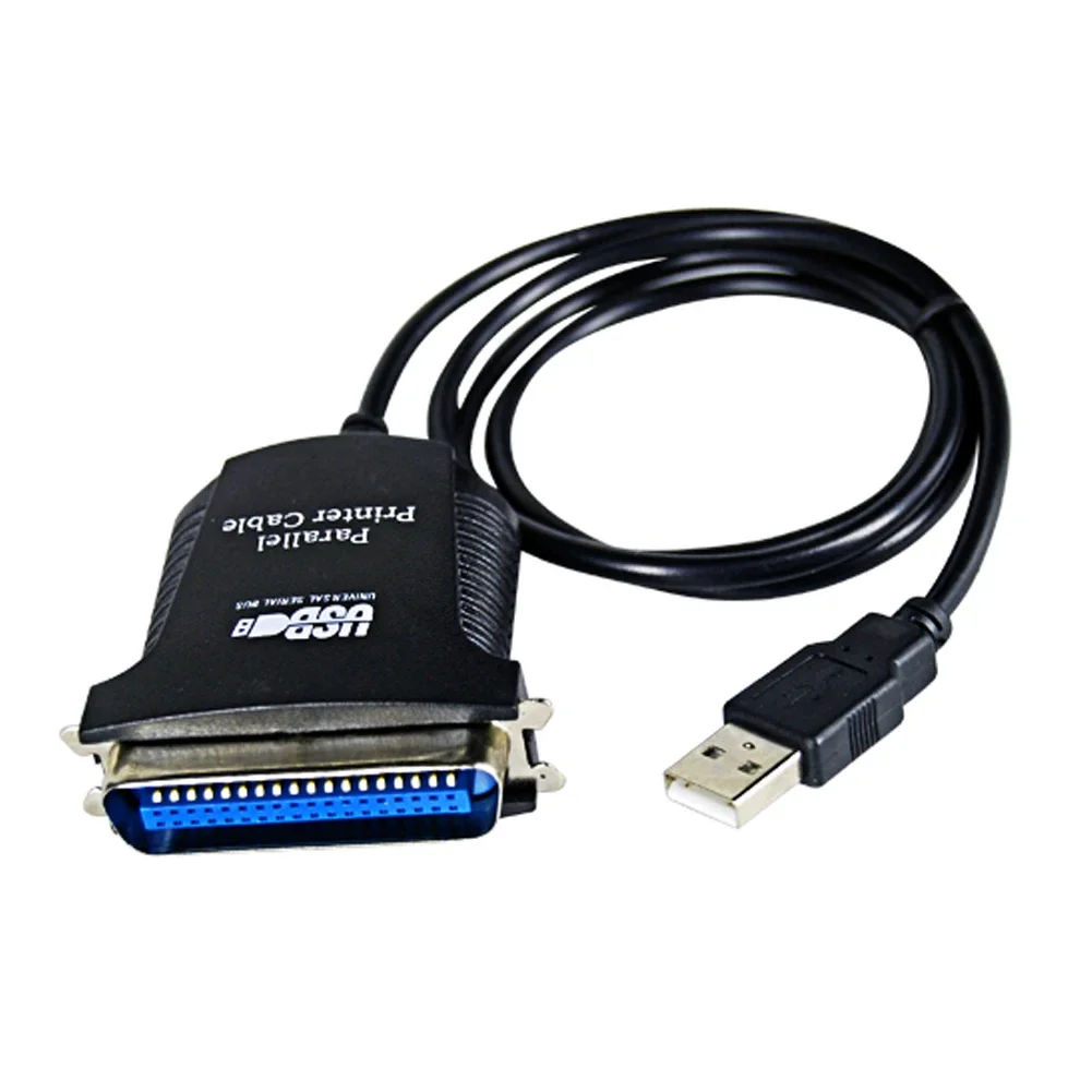 

USB to Parallel Printer Cable, 36pin USB Port Adapter Adaptor Cable Lead IEEE1284 for Computer PC Lead Adapter Laptop