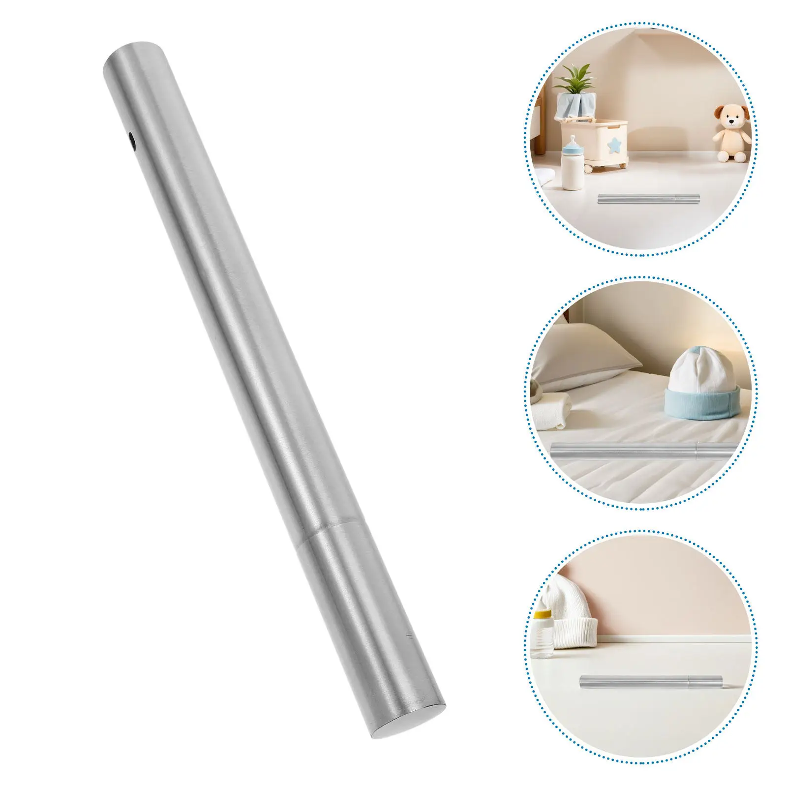 

3Pcs Stainless Steel Certificate Tube Holder Waterproof Birth Certificate Storage Tube Diploma Document Protector for Marriage
