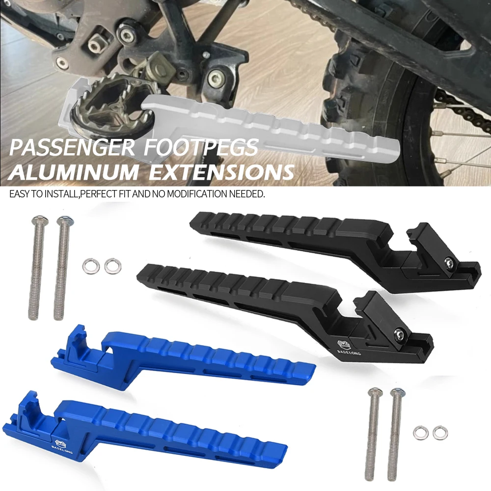 

For K-T-M 450 SMR 2004-2008 525SMR 2003-2005 560SMR 2006 990SMR 2011 Passenger Foot Peg Extensions Extended Footpegs Accessories