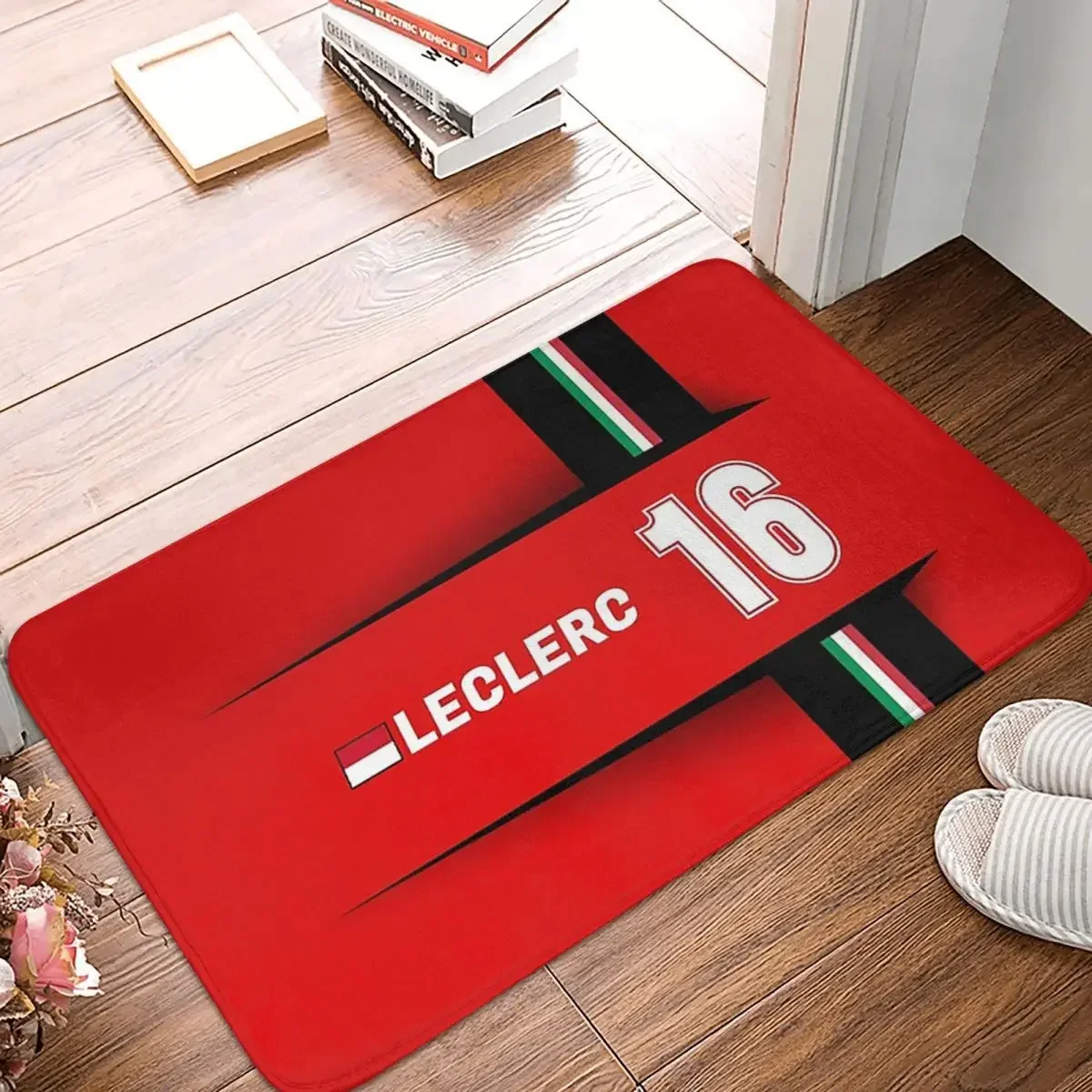 F1 2020 - #16 Leclerc Anti-slip Doormat Floor Mat Sand Scraping Carpet Rug for Kitchen Entrance Home Balcony Footpad Mats