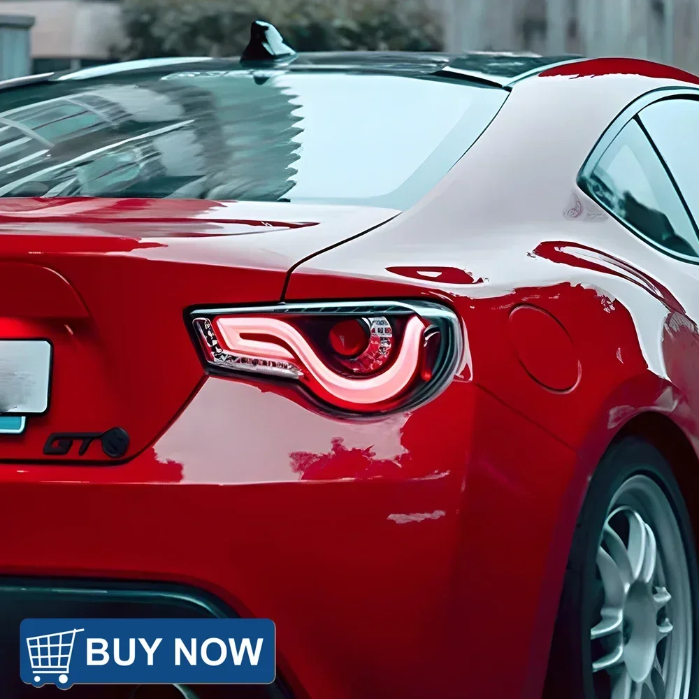

Авто задний фонарь в сборе для Toyota 86 86GT BRZ 2012-2020, светодиодные автомобильные задние фонари, обновление, аксессуары с динамическим сигналом высокой конфигурии