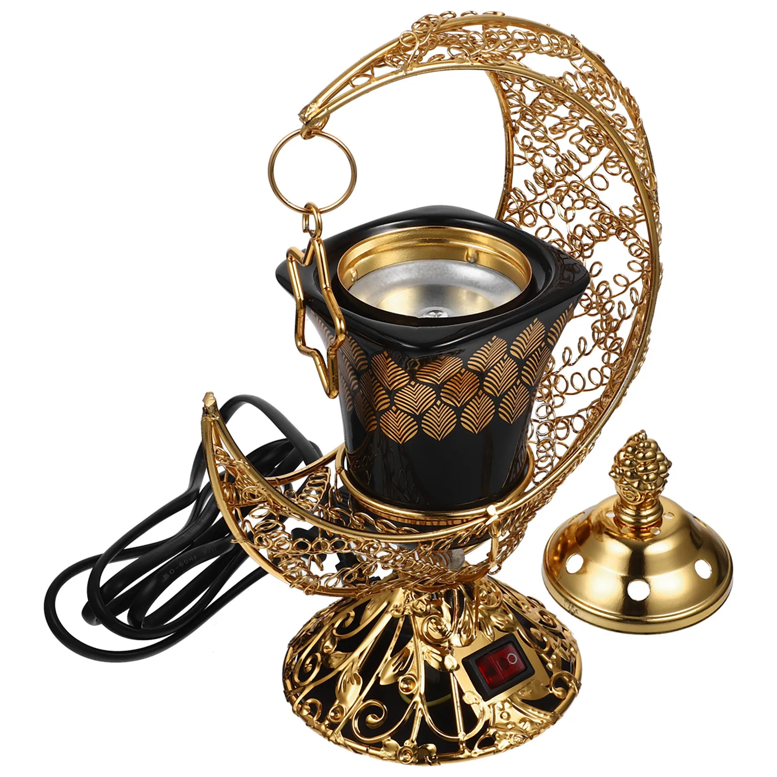 

Desktop Electric Incense Burner Plug-in Arabic Style Censer Eu Plug Aromatic Home Decoration Electric Incense Burner