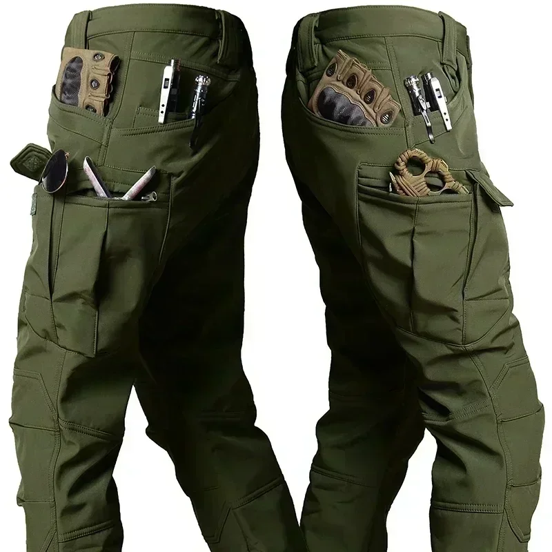 NONE Winter Camouflage Tactical Suit Black/Size L 4