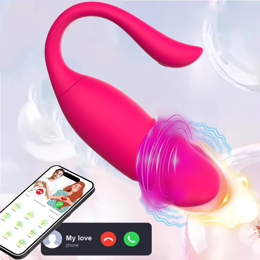 APP التحكم عن بعد تلسكوبي المرأة دسار هزاز المهبل G-بقعة المزدوج تحفيز مدلك يمكن ارتداؤها الملابس الداخلية الجنس لعب 18 +