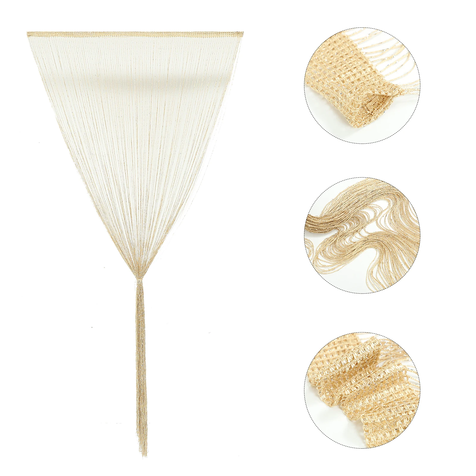

Tassel Curtains Partition Decorative Window Privacy Window Thread Fringe Curtain Tassel Door Curtain Protection Home