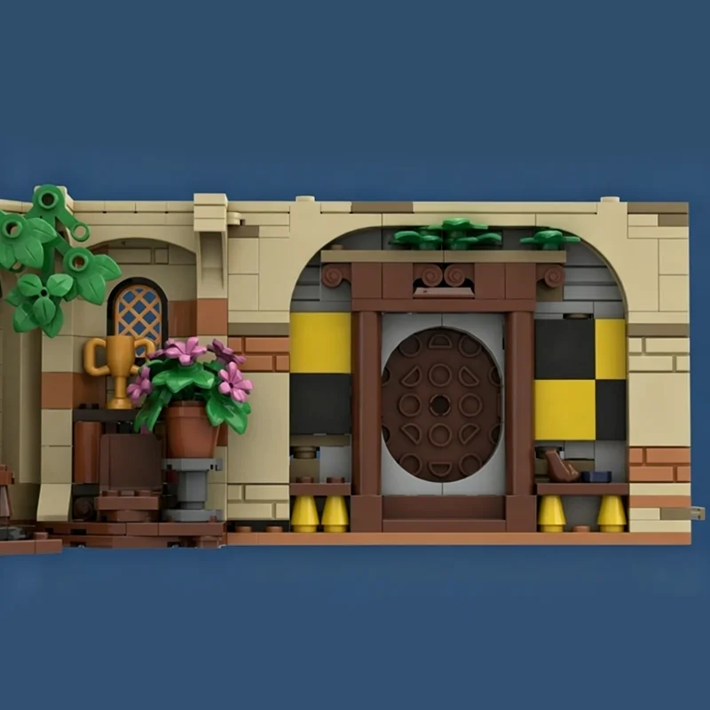 New 586Pcs Hot Famous Magic Movie Moc Common Room Model Building Blocks Diy Creative Ideas Bricks Toy Birthday Christmas Gifts