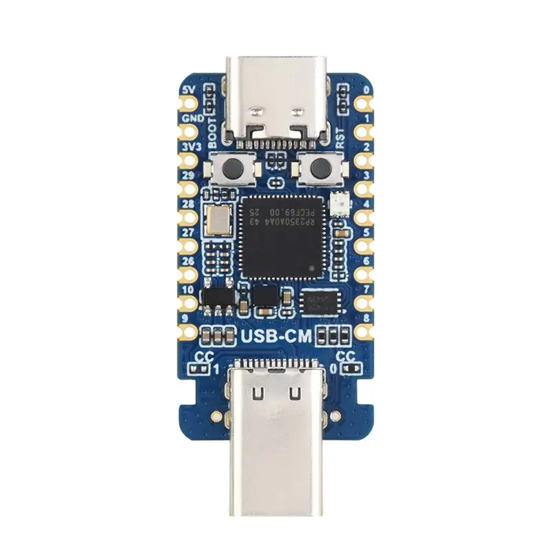 Hot Selling-RP2350-USB-C Microcontroller Development Board For Raspberry Pi RP2350A Dual-Core& Dual-Architecture Dev Board,RP235
