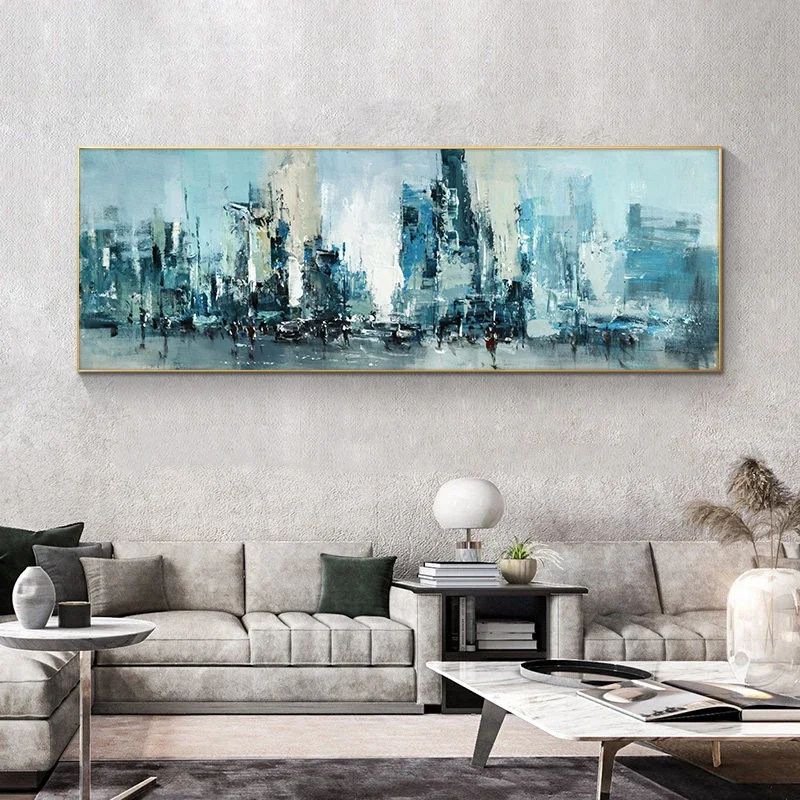 Handpainted Wall Art Abstract Paintings Modern Oil Painting On Canvas For Living Room Home Decoration Pictures Without Frame