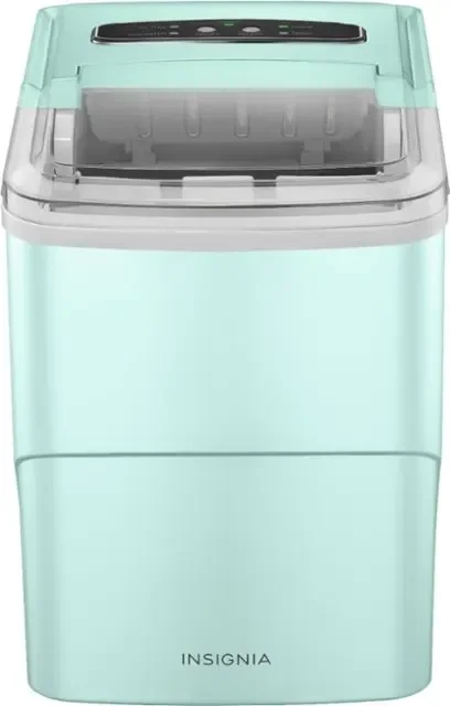 Ice Machine, Portable Ice Maker with Auto Shut-Off - Silver, Ice Maker