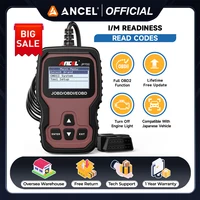 2025 Ancel JP700 JOBD OBD2 escáner de coche japonés para Honda Toyota Nissan Mazda Mitsubishi OBD2 lector de código de diagnóstico herramienta de escaneo