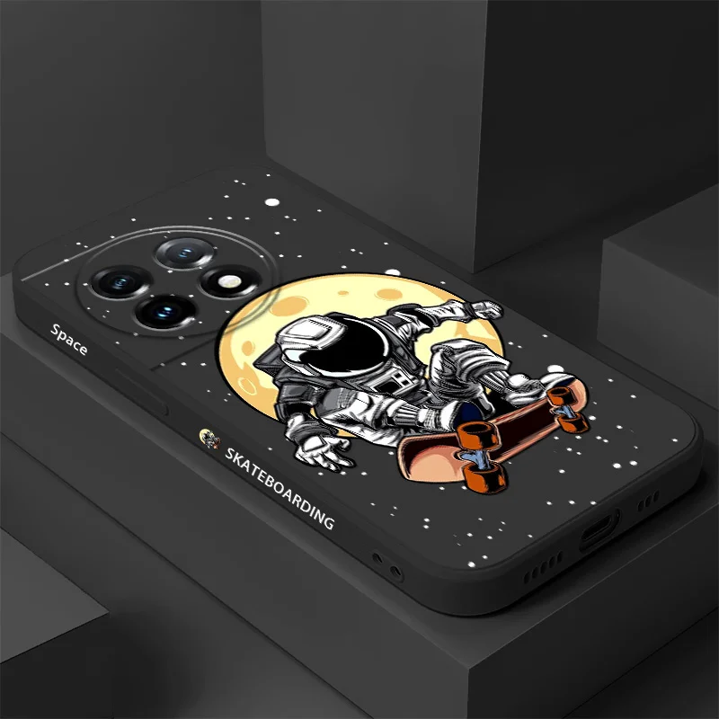 

Planets Roll Phone Case For Oneplus 13 13R 12 12R 11 11R 10 10R 10T 9R 9RT 9 8T 8 7 7T Pro 5G Liquid Silicone Cover