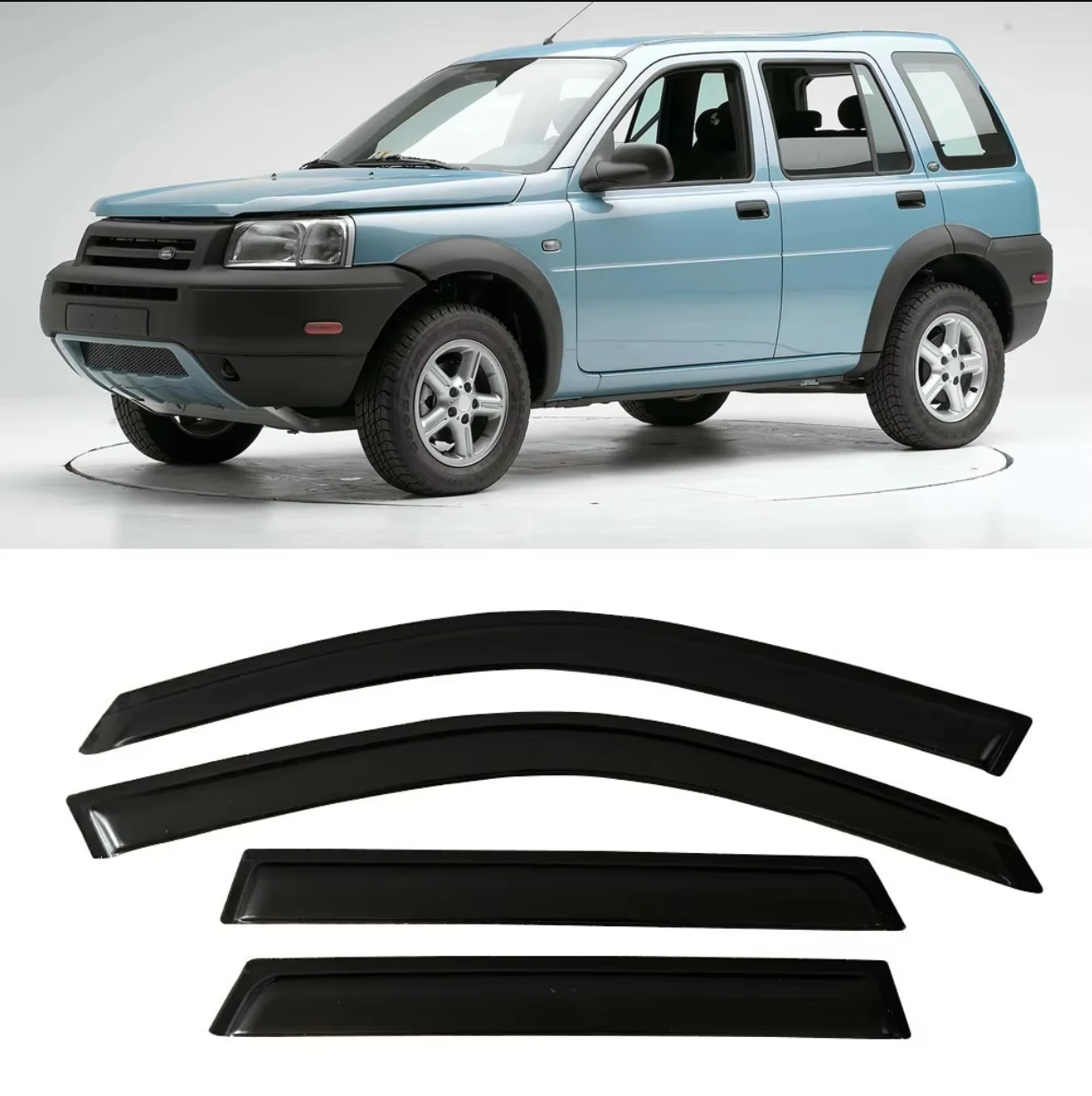 

Window Visor for LAND ROVER Freelander 1 L314 1996-2000 2001 2002 2003 2004 2005 2006 Wind Deflectors Rain Guard Door Visor Vent
