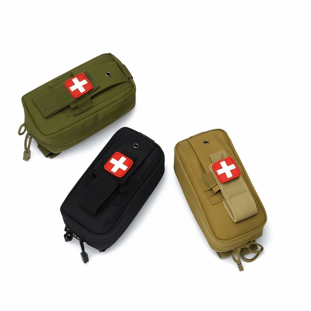 Portable First Aid Kit Drop Leg Platform Lightweight Emergency Rescue Kit Wear Resistant Utility Tool Bag