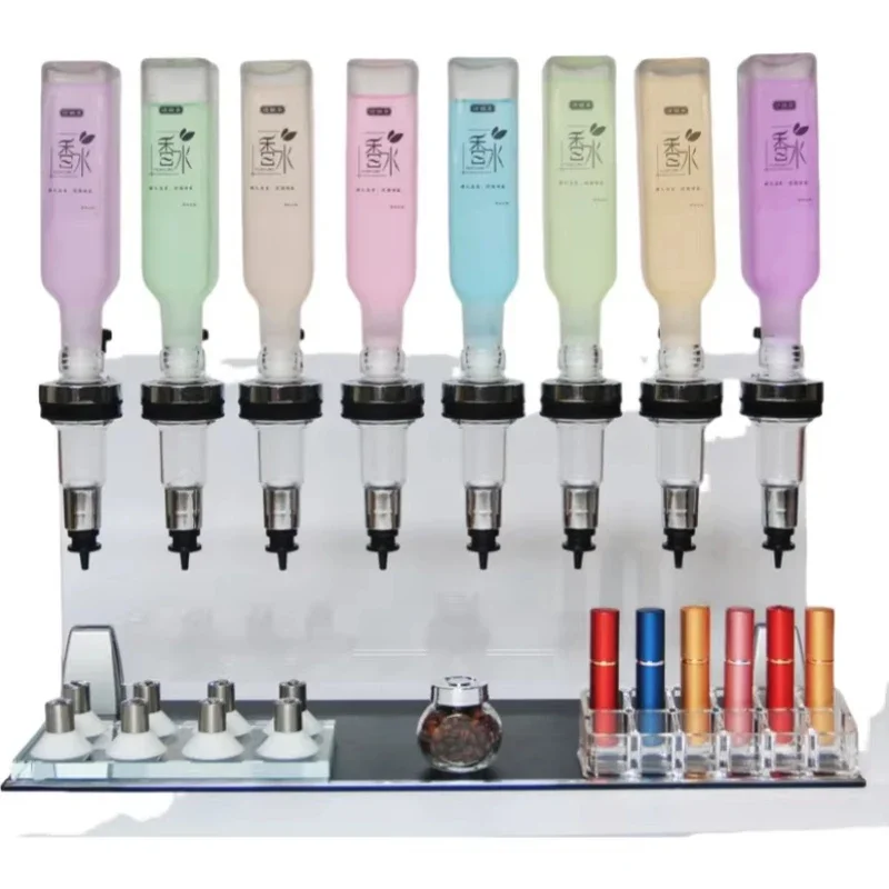 

Industrial equipment: 6 bottles of perfume bar display stand, new design
