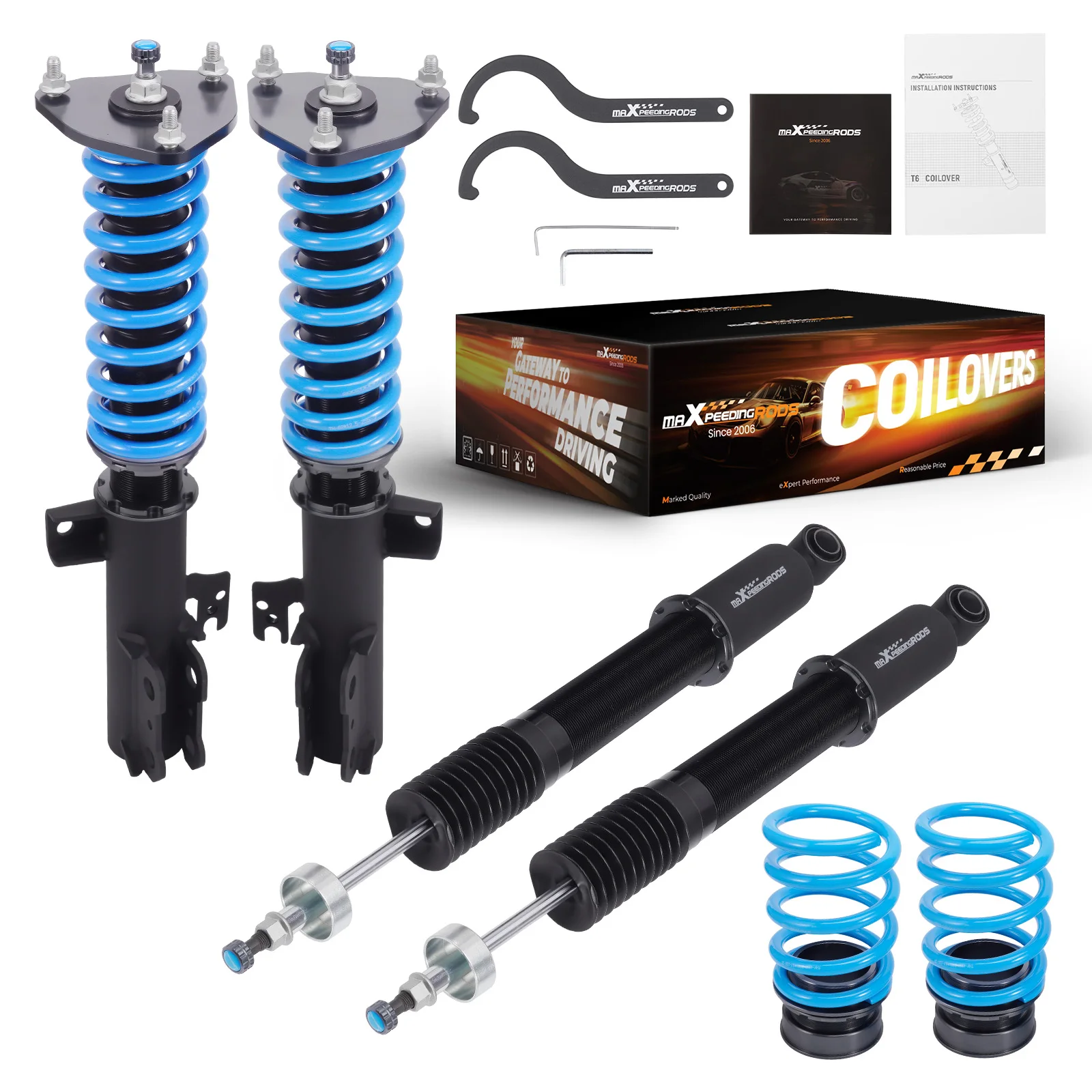 

24 Step Damper Coilovers Suspension Kit For Toyota Sienna (XL30) 2011-2020