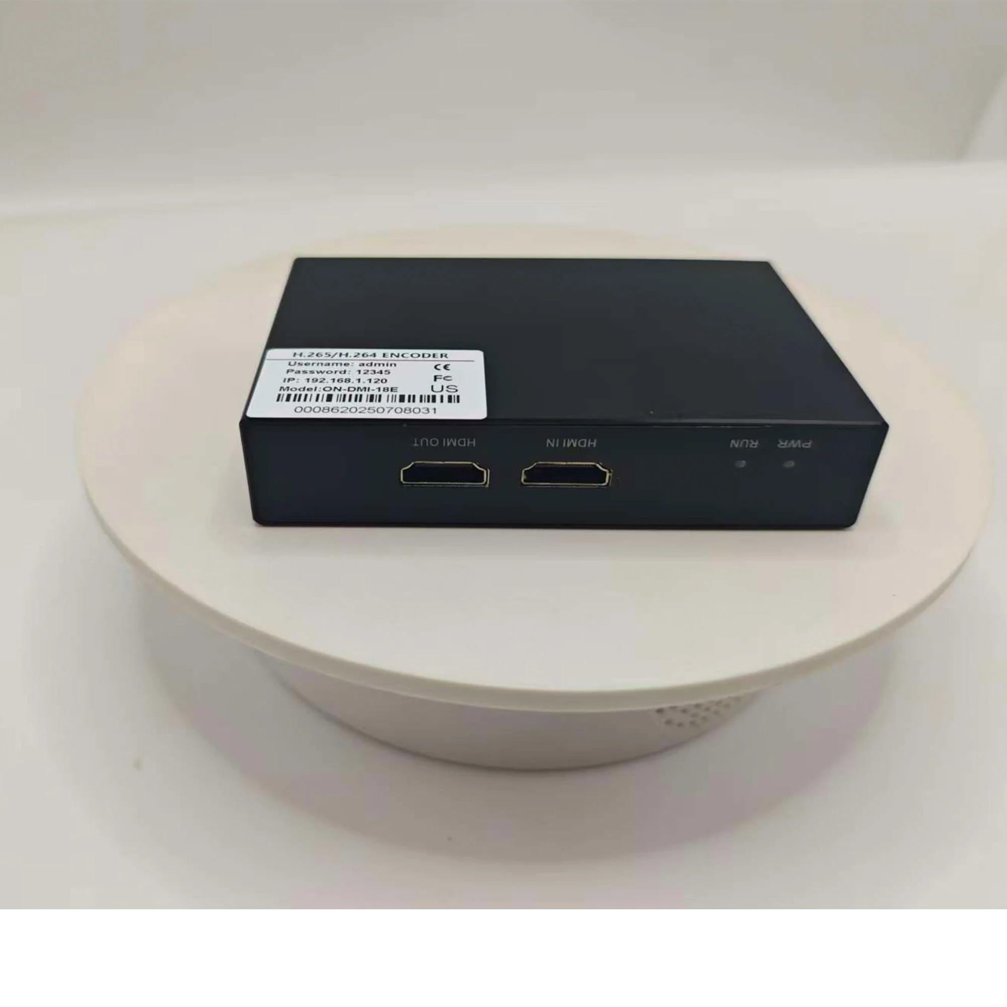 4K Audio/Video Encoder H.265 H.264 HEVC IPTV HDMI to IP Encoder NVR Recording Direct Broadcast Platform Push Streaming