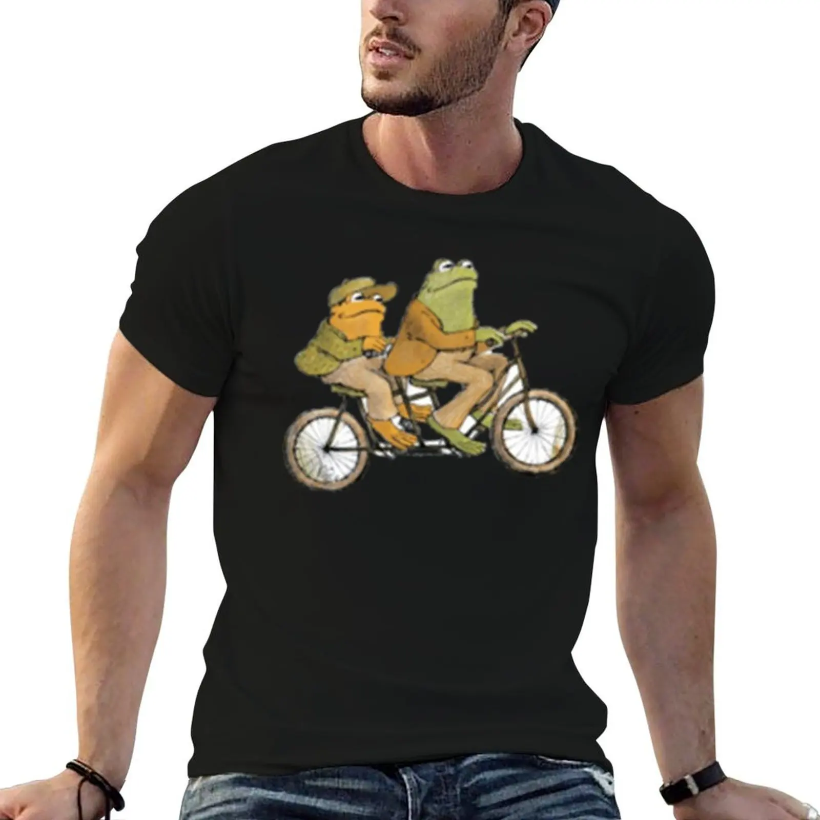 

Frog _amp_ Toad T-Shirt man t shirts cotton essential t shirt T-Shirt