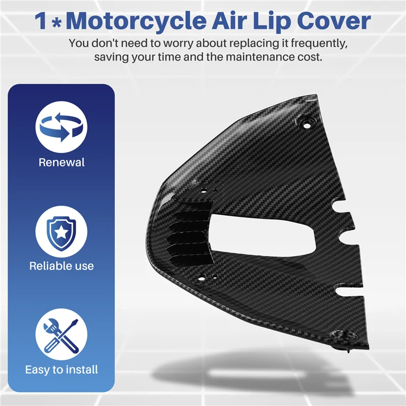 

A99F-Motorcycle Air Lip Cover Air Lip Cover For YAMAHA YZF-R7 Front Air Lip Cover Fairing Motorcycle Accessories