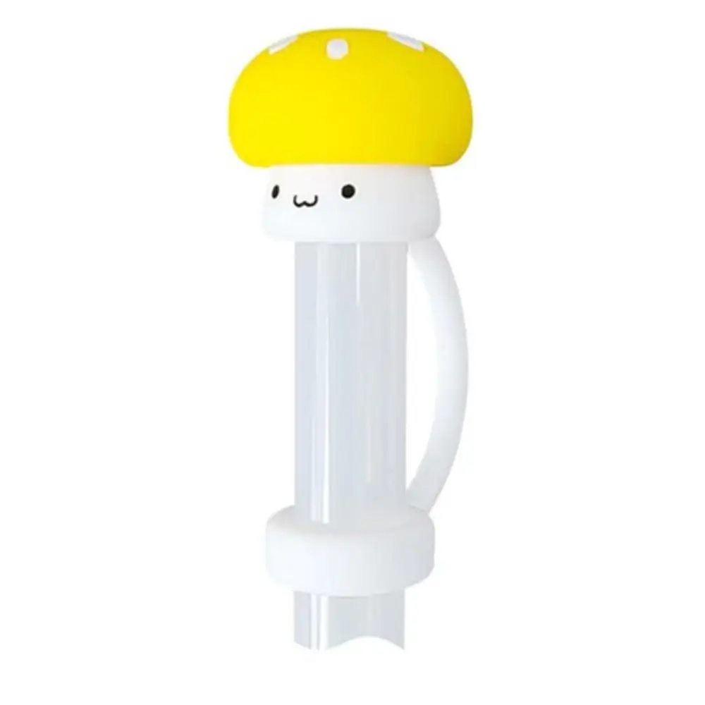 

Drinking Accessories Silicone Mushroom Straw Topper 10mm Leakproof Straw Stopper Dustproof Straw Plugs Cup