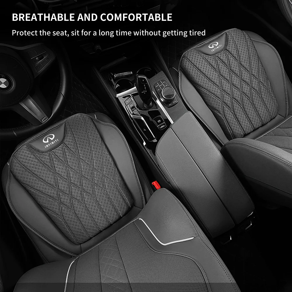 

New Car Seat Cover Universal Ice Silk Seat Rear Cushion Interior Seat Pad for Infiniti Q50 Q30 QX70 FX50S Q60 Q70 QX80 QX30 EX J