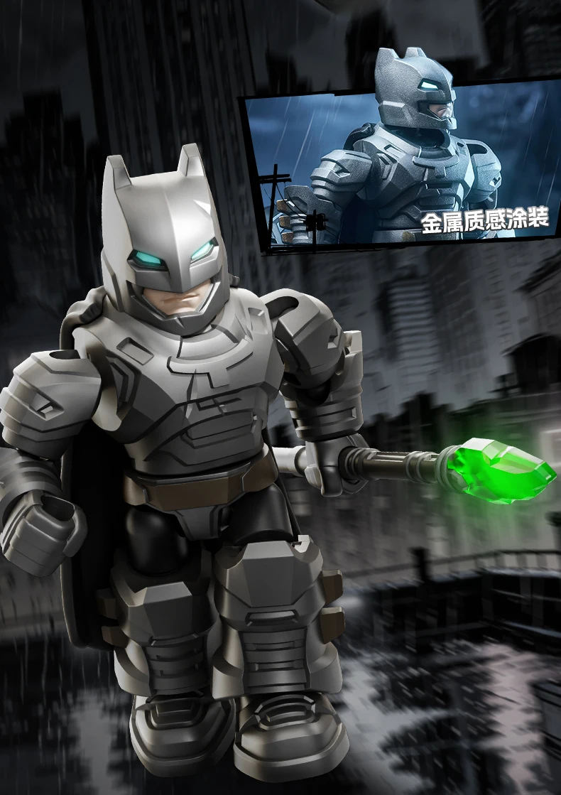 Blokees DC Blind Box Batman Arkham Knight Catwoman Mr.Freeze Clayface Zusammengebaute Bausteine Actionfigur Sammler-Spielzeug – Detail 37