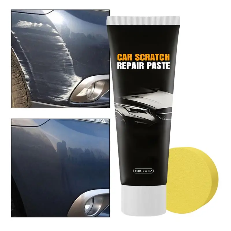 

Car Wax Scratch Remover Wax Sealant Protection With Sponge 120g Fast Easy Safe Multifunctional Ultimate Scratch Remover For