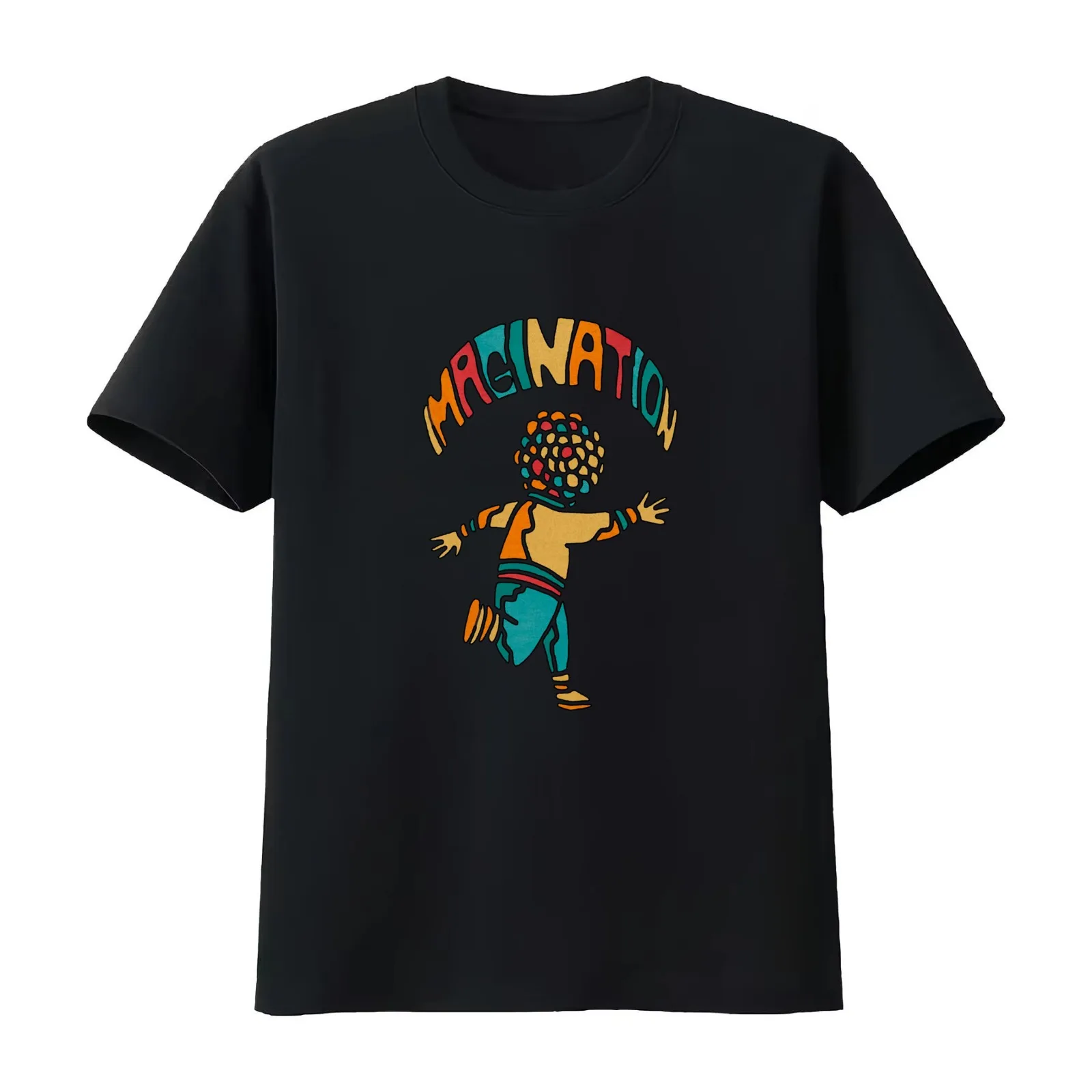 Foster the People Imagination T-Shirt Summer Casual Cotton Tee Oversized Streetwear Tops Vintage Graphic Print 100% Cotton
