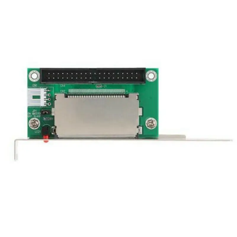 QWE-3X 40-Pin Cf Compact To 3.5 Ide Converter Adapter Pci Bracket Back Panel