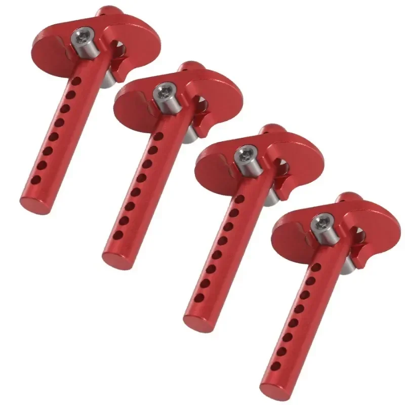4 Stuks Carrosseriepost Ar320357 Ar320453 Metalen Professionele Rc-Model Voertuigaccessoires Reserveonderdelen Voor 1/7 1/8 1/10 Rc Auto-Onderdelen
