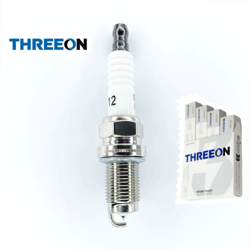 

3/4/6 PCs THREEON Iridium Spark Plug For HONDA 12122158252 IZFR6K11(6994) TOC3012