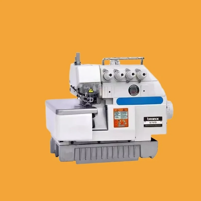 747D Computer direct edge locking machine edge stitching fabric Sewing machine Clothing industry sewing machines without table