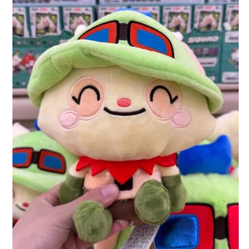 

В наличии Miniso League Of Legends Teemo & Ziggs, плюшевые куклы, аниме, игровая периферия, мягкая игрушка 23 см, украшение для рабочего стола, идеальные подарки