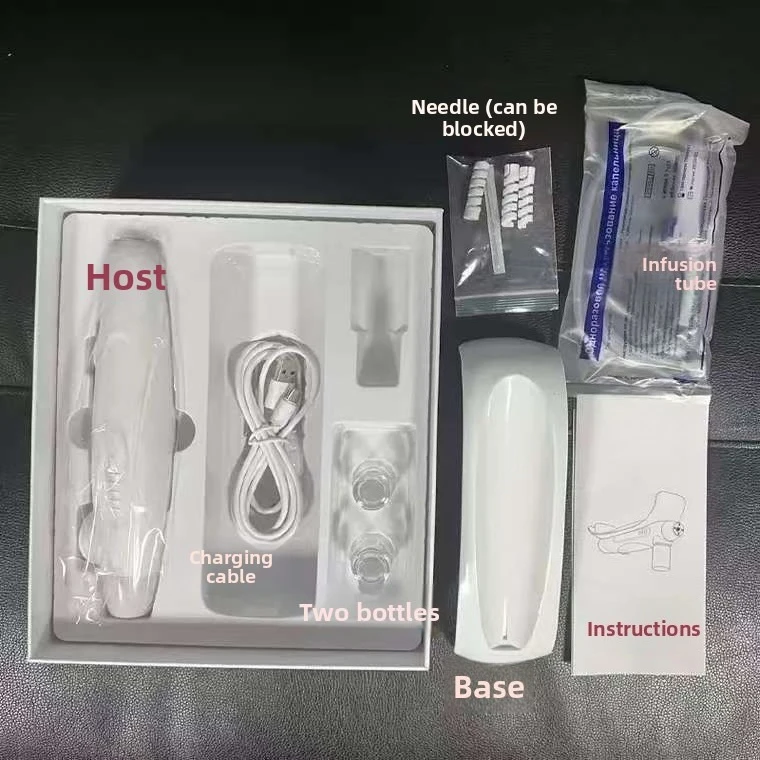 Skin Hanging Bottle Skin Filling Home High-pressure Oxygen Injection Device Handheld Hydration Water Light Instrument