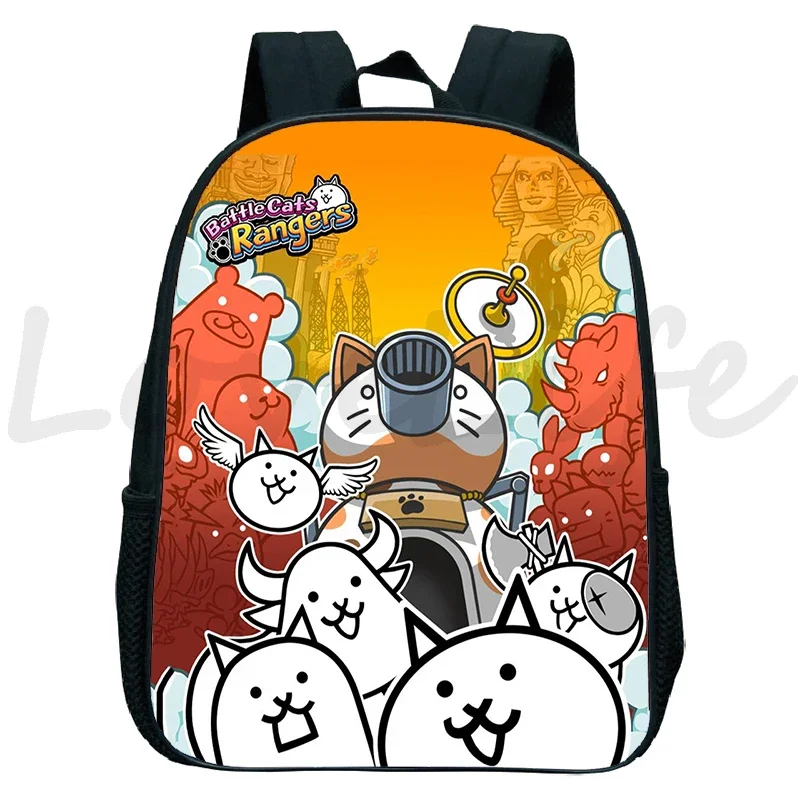 The Battle Cats Backpack Children Kindergarten Bags Kids Cartoon Anime School Bag Boys Girls Back To School Backpacks Mochila