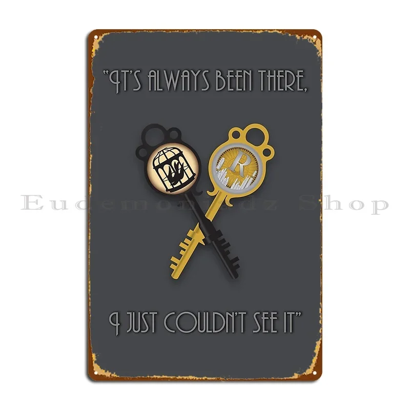 It S Always Been There I Just Couldn T See It Whatthechell Metal Sign Party Home Vintage Personalized Funny Tin Sign Poster