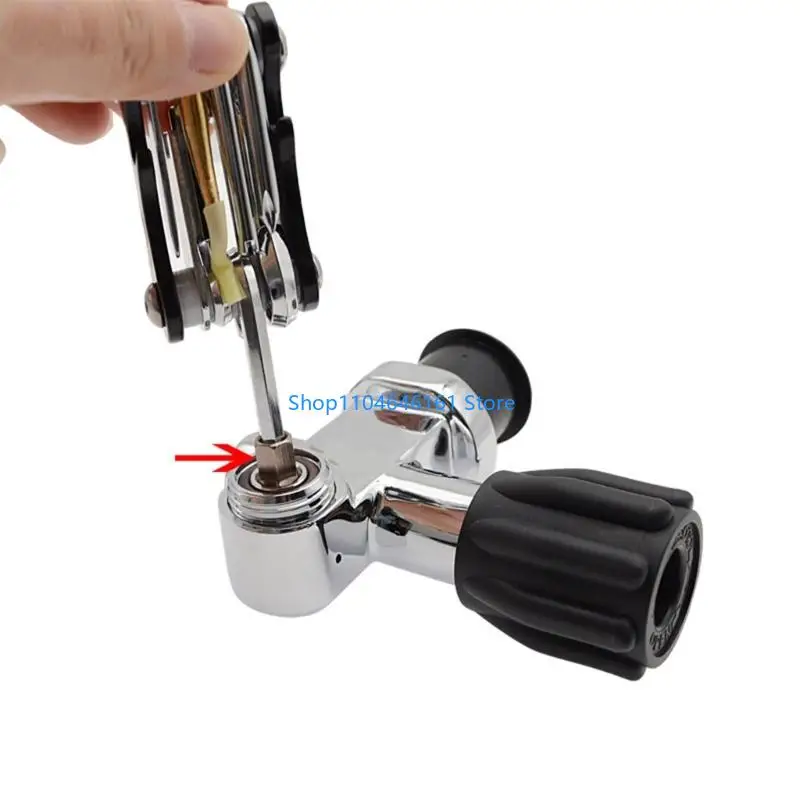 Coupling Metal Steel 3/16 to 5/16 Hexagonal Adapters Repair Tool