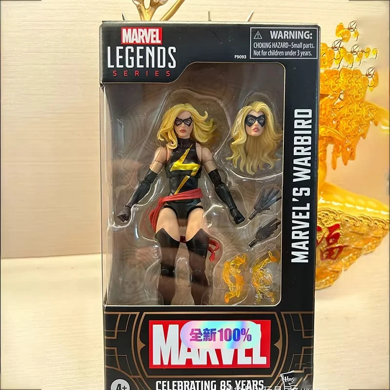 Original Marvel Legends Sra. Marvel Capitán Marvel Series Comics 85 aniversario figura de acción juguetes coleccionables 6 pulgadas