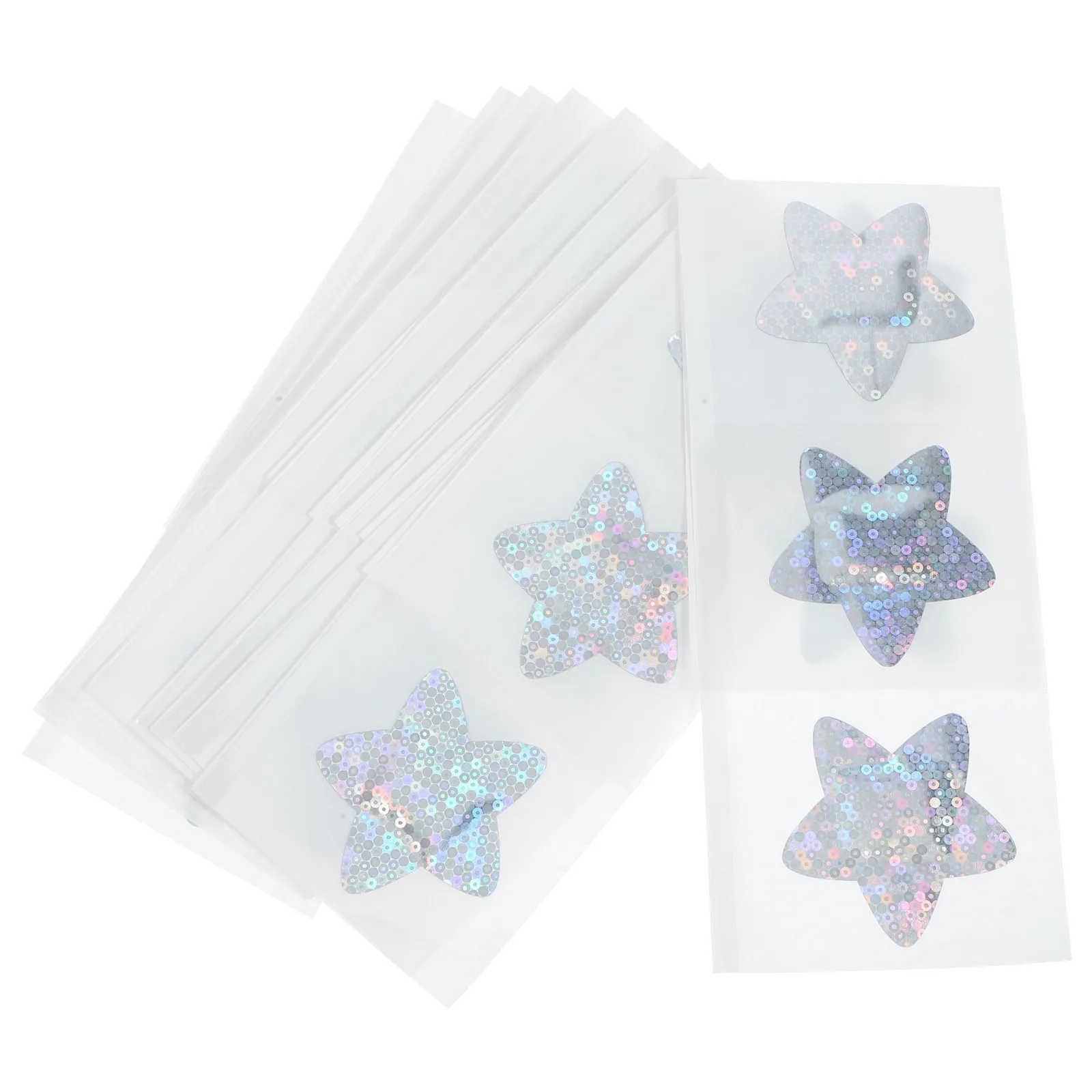 

40Pcs Star-Shaped Glitter Bandages Cute Adhesive Wound Patches Portable Waterproof Kids Bandages for Daily Use School Outdoor