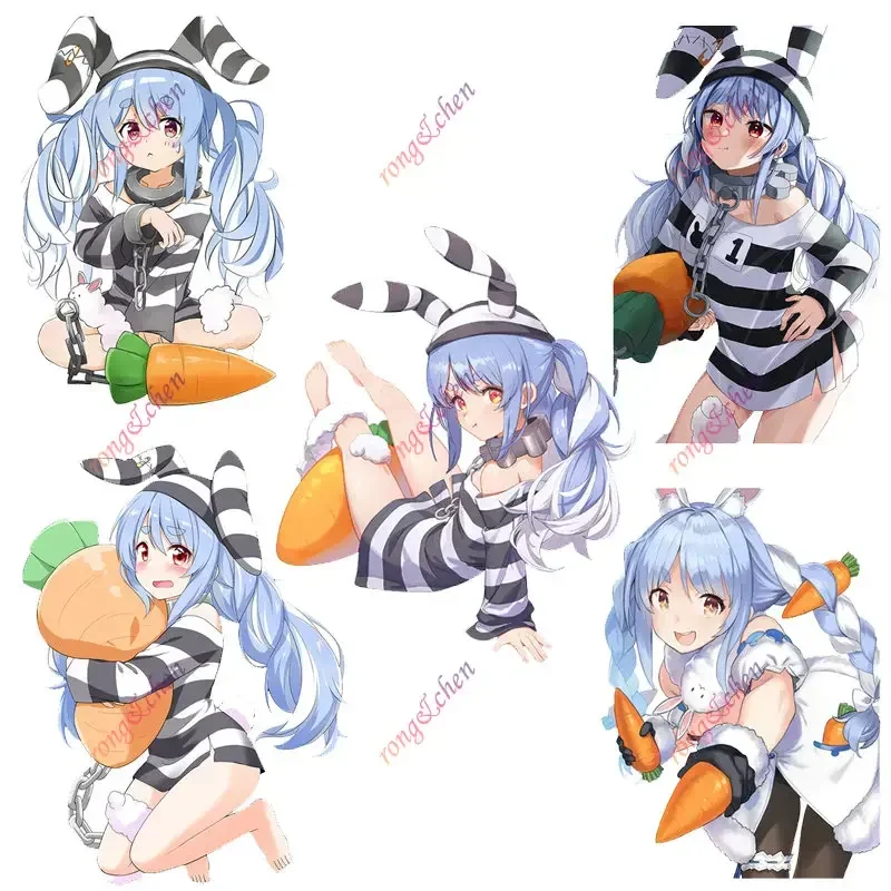 

Sexy Girl Car Sticker Pekora Hololive for Car Motorcycle Racing Helmet Laptop Trunk Body Car Window Surfboard PVC Vinyl Decals