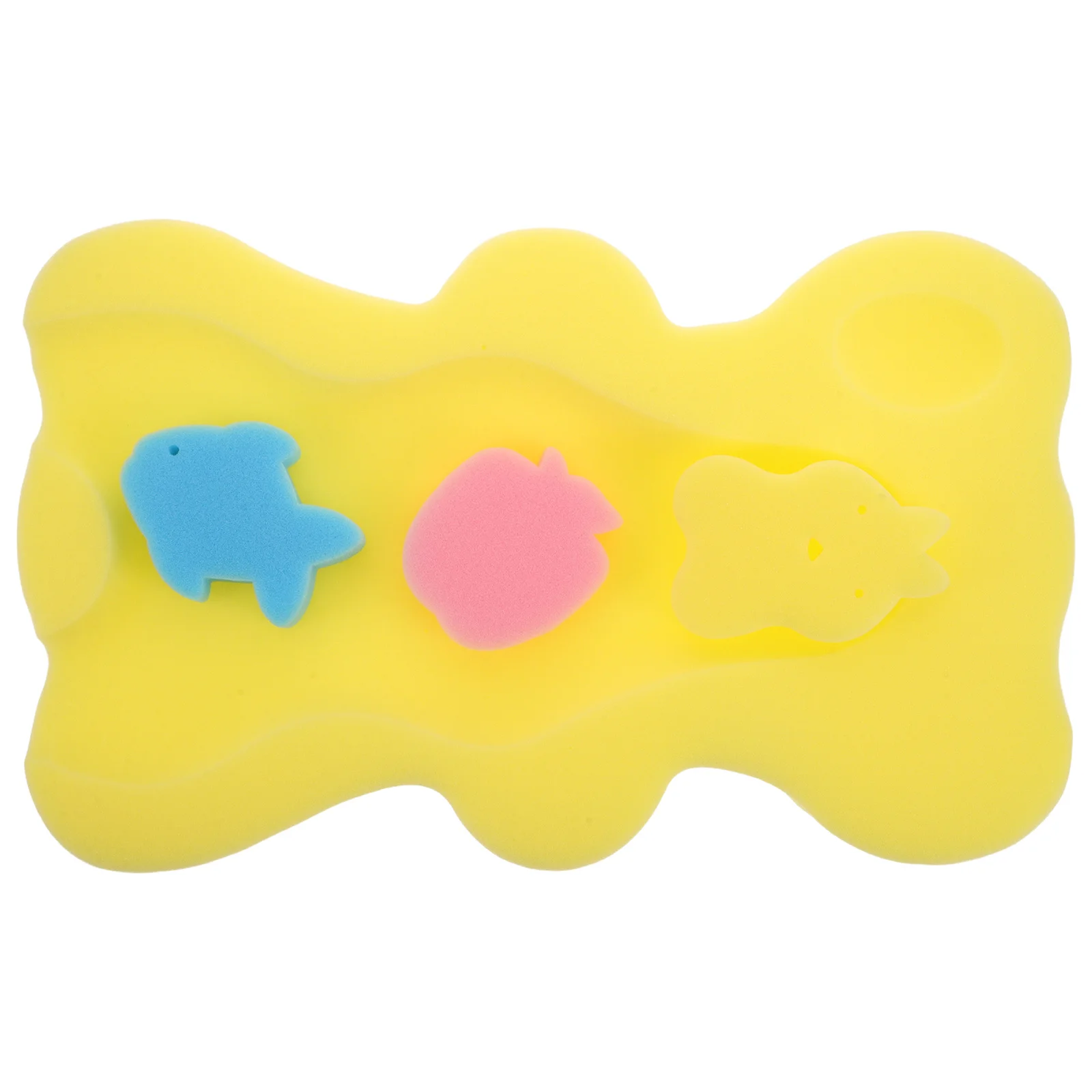 

Детская подушка для ванны, толстая губка, нескользящая подушка для детской ванны, мягкая поддержка ванны для новорожденных, коврик для душа, детский матрас, вставка для детской ванны