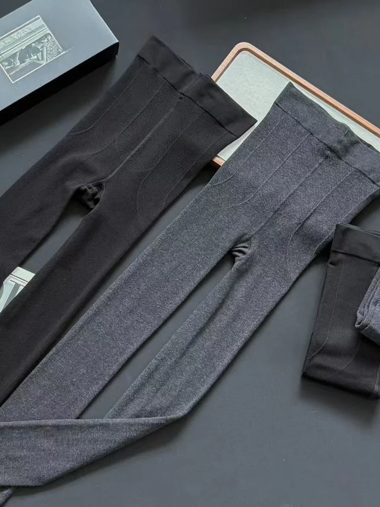 

Slimming Thin Fce Leggings High Waist Long Pants Women's Autumn Winter Boting Tights Anti-Ballrousing Abdomen a