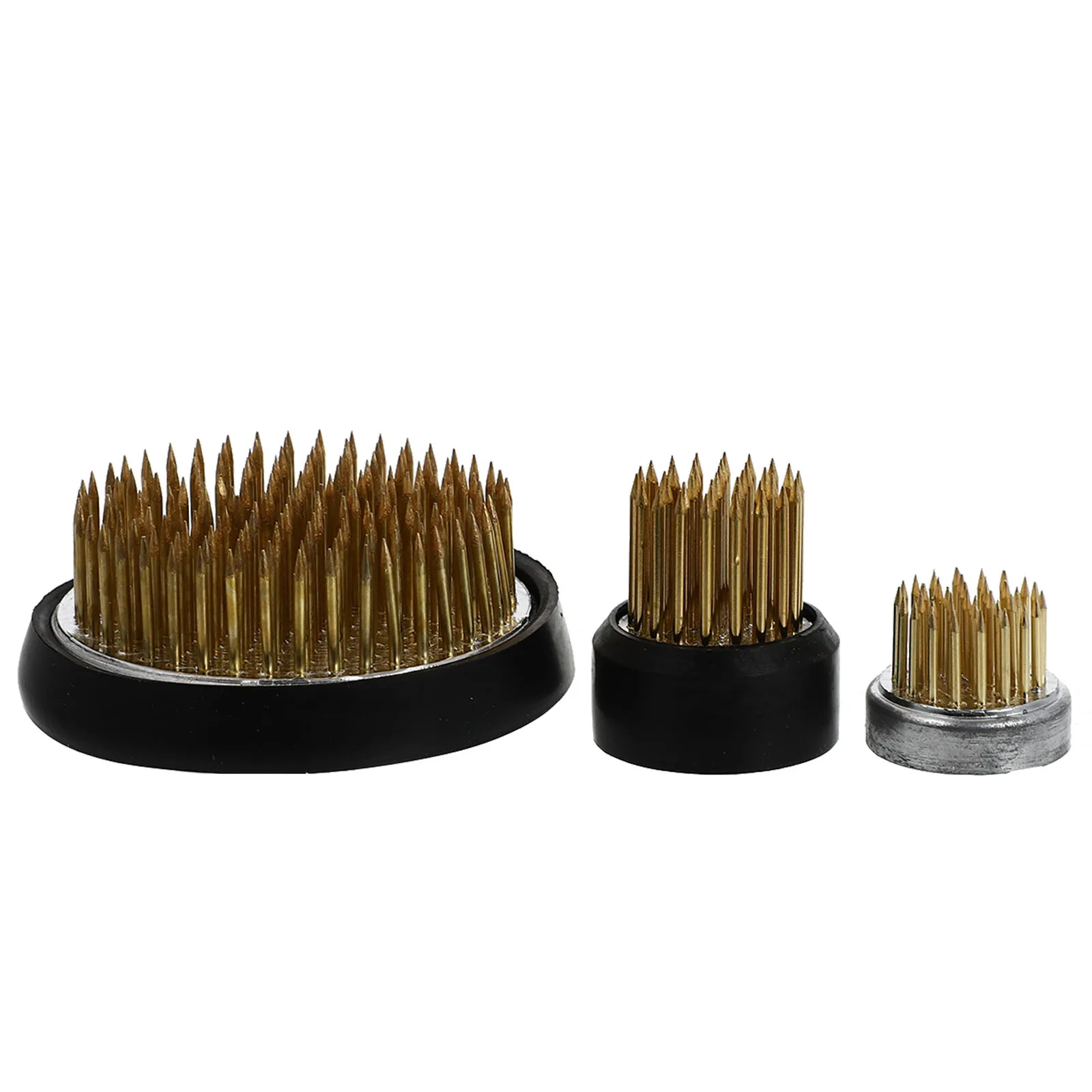 

3pcs Floral Arrangement Metal Needle Holder Spiral Pin Grid Fixed Flower Base Fixer Artificial Flower Tool Wedding Decor