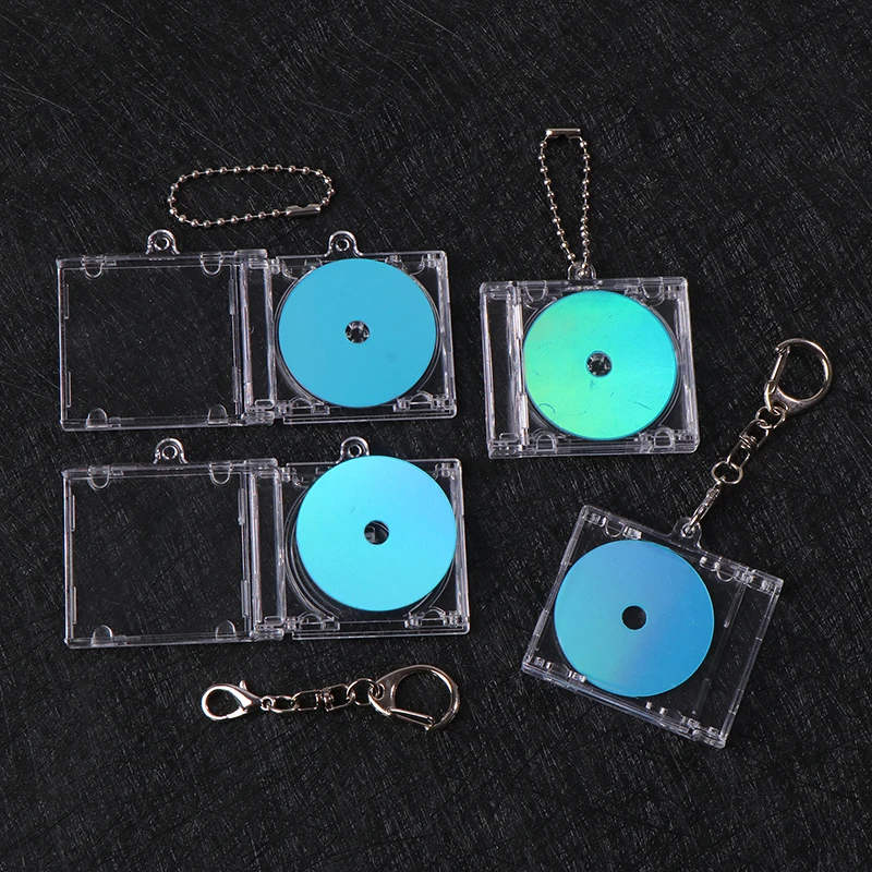 1PC New Hot Sales NFC Functional CD Disc For Music Lovers To Create Personalized Music Disc TS Key Chain Label Gifts