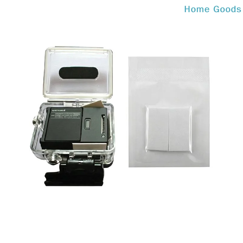 preferredAnti Fog Inserts Reusable Moisture Absorbing Strips For Underwater Dive Case For AKASO SJCAM Action Camera Accessories