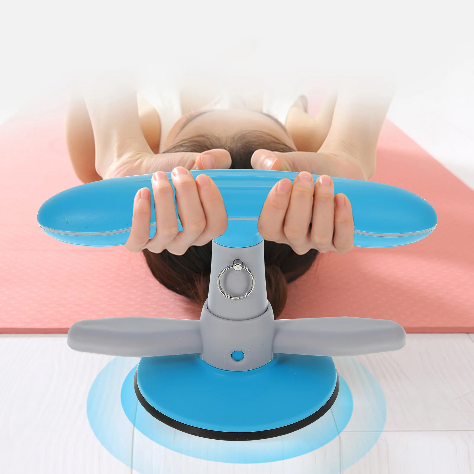 

Abdominal Exercise Bar For Sit-Ups Durable Non-Slip Fitness Trainer For Core Abs Waist Belly Fat Burner Leg Arm Toning