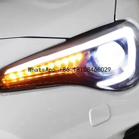 

LED headlight For GT86 FT86 Head Lamps LED Moving Turn Lights 2013-2015 Year YZ