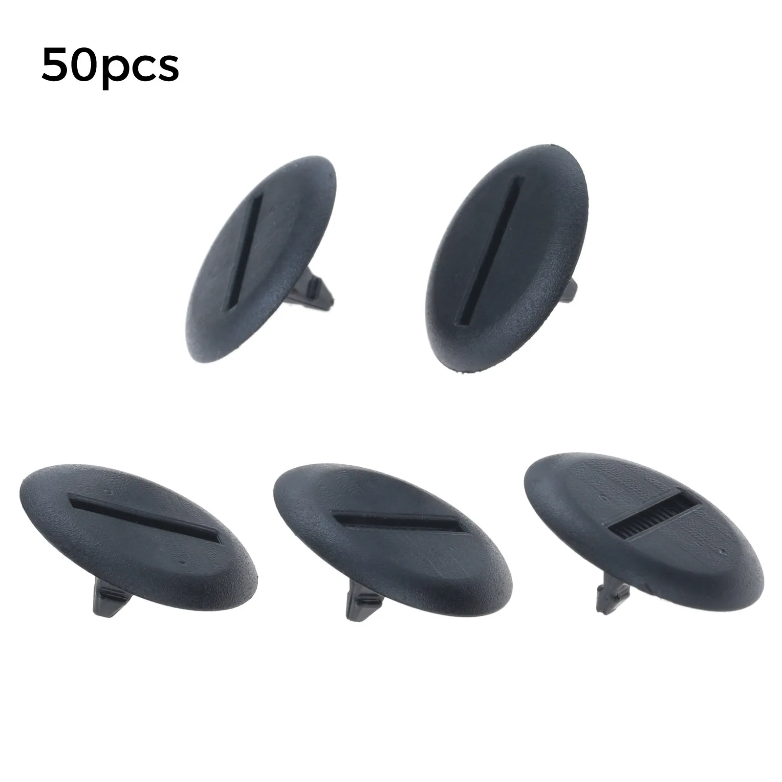 50Pcs Car Side Skirt Sill Moulding Cover Trim Clips Fit for Mercedes Benz Vehicles A0009917498 0009917498 Nylon Fastener Clip