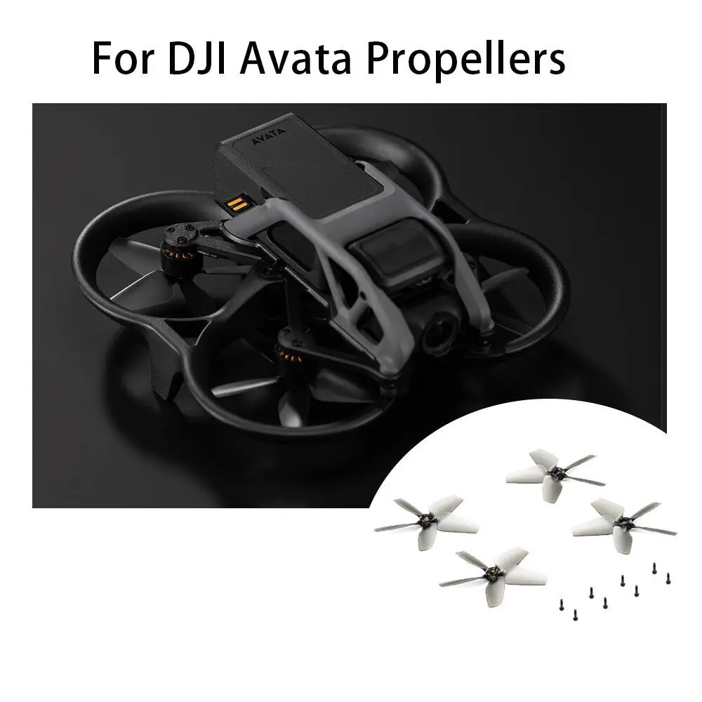 4pcs/Pack Original Propeller for DJI Avata Propellers with Screws Spare Part Replacement In Stock